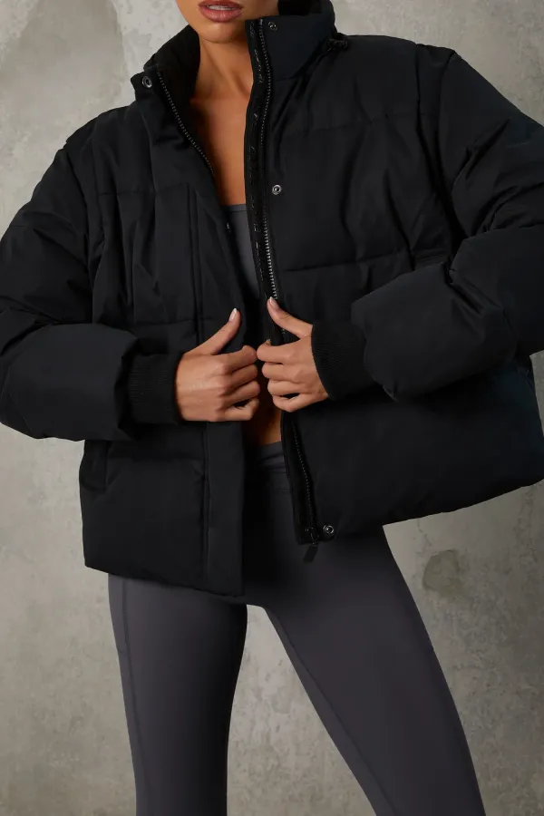 Practical And Versatile Basic Warm Down Jacket