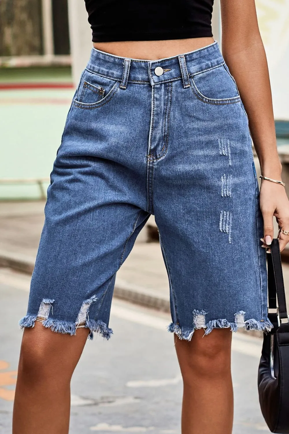 Utility Clean Pocket Detail Shorts