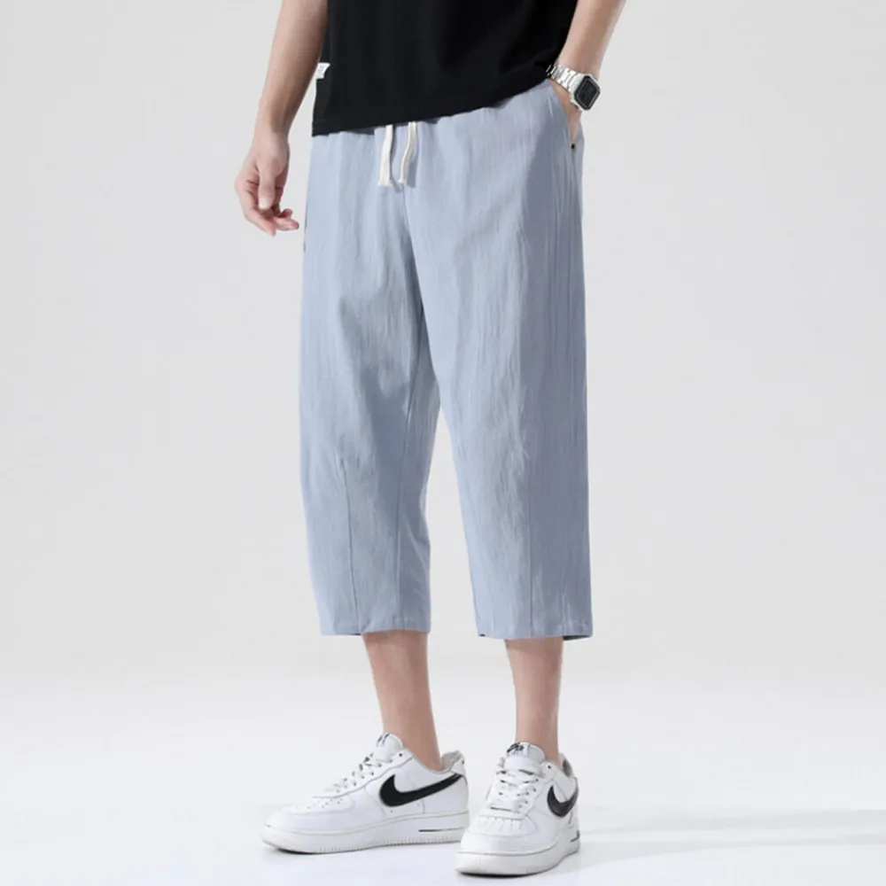 Clean Cropped Casual Pants