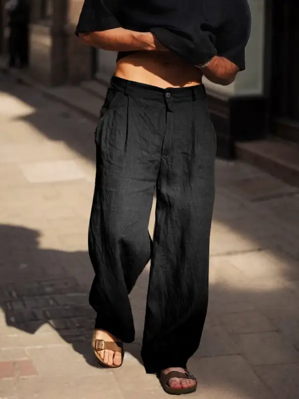 Streetwear Straight Leg Pants