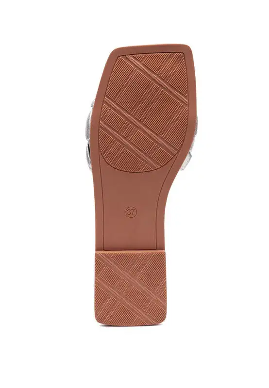 Quilted Woven Flats