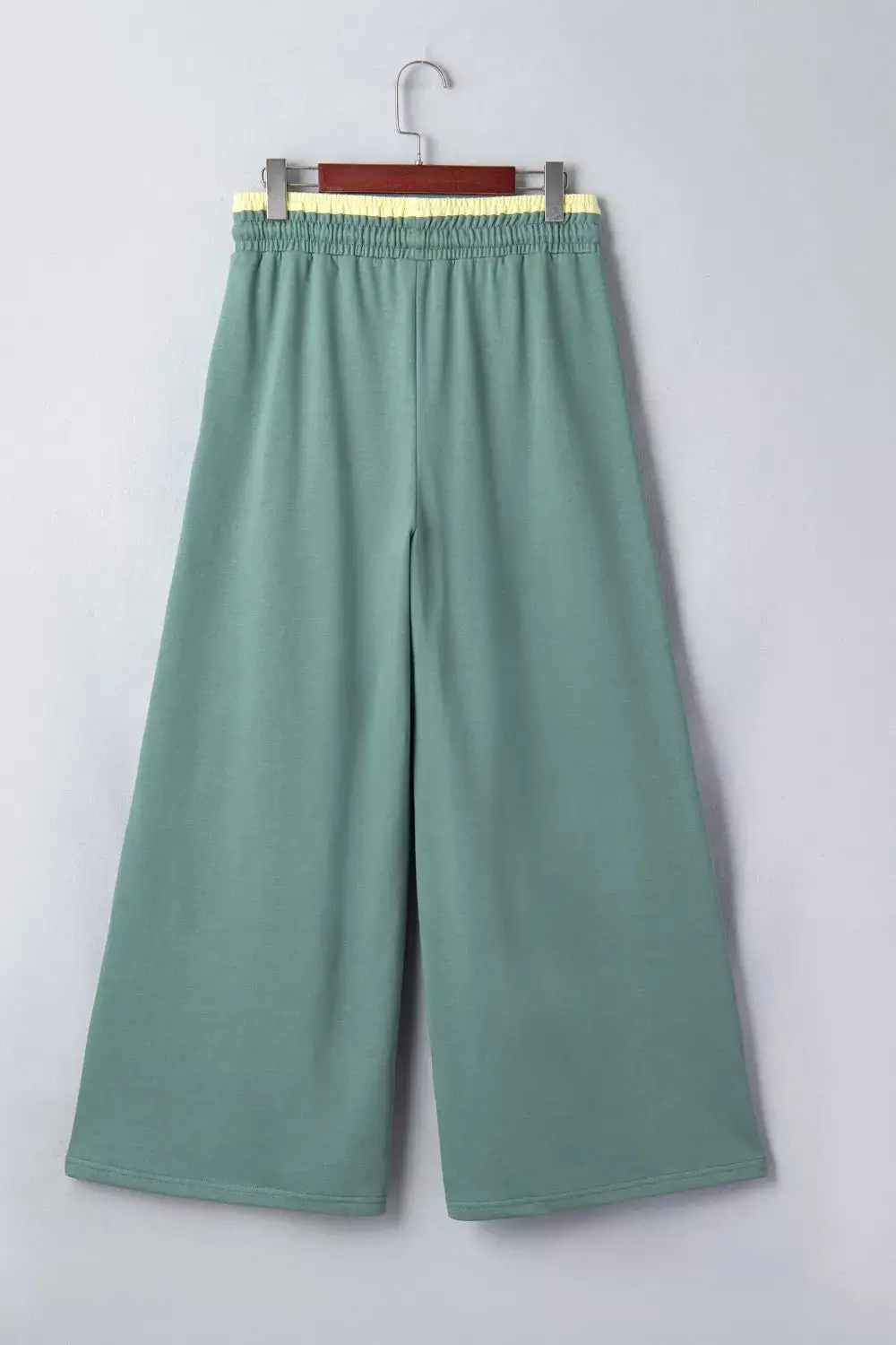 Floral Patchwork Wide Leg Pants
