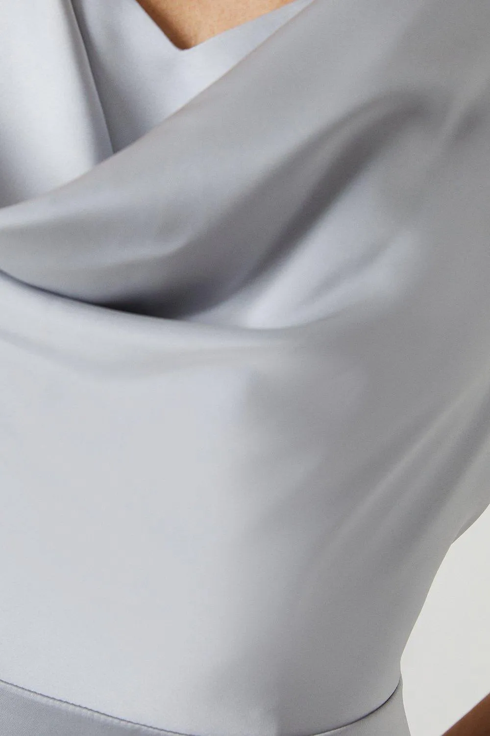 A-Line Satin Elegant Women's Dress