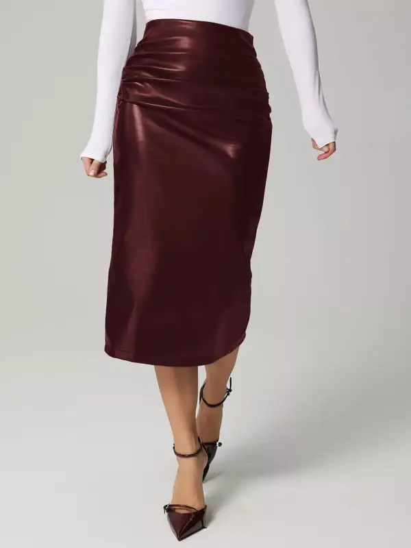 Side Slit Slit Skirt