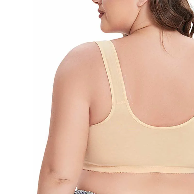 Lace Flower Wireless Bra