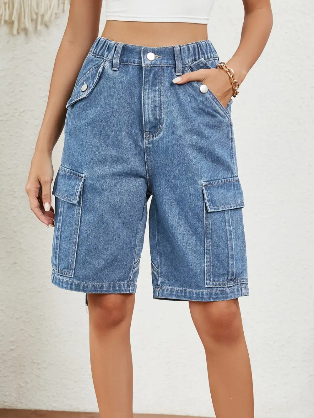 Relaxed Clean Pocket Detail Shorts