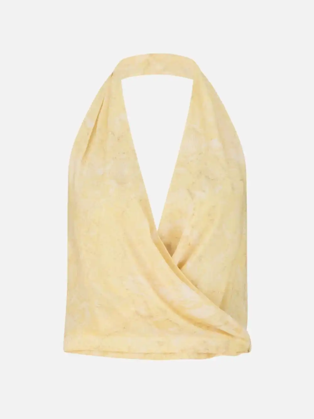 Cross Halter Neck Top