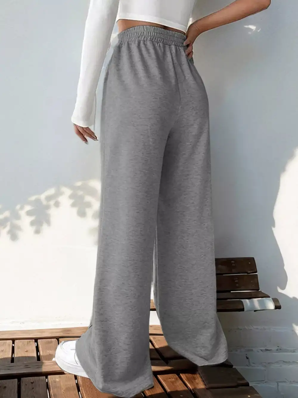 Everyday Wide Leg High Waist Pants