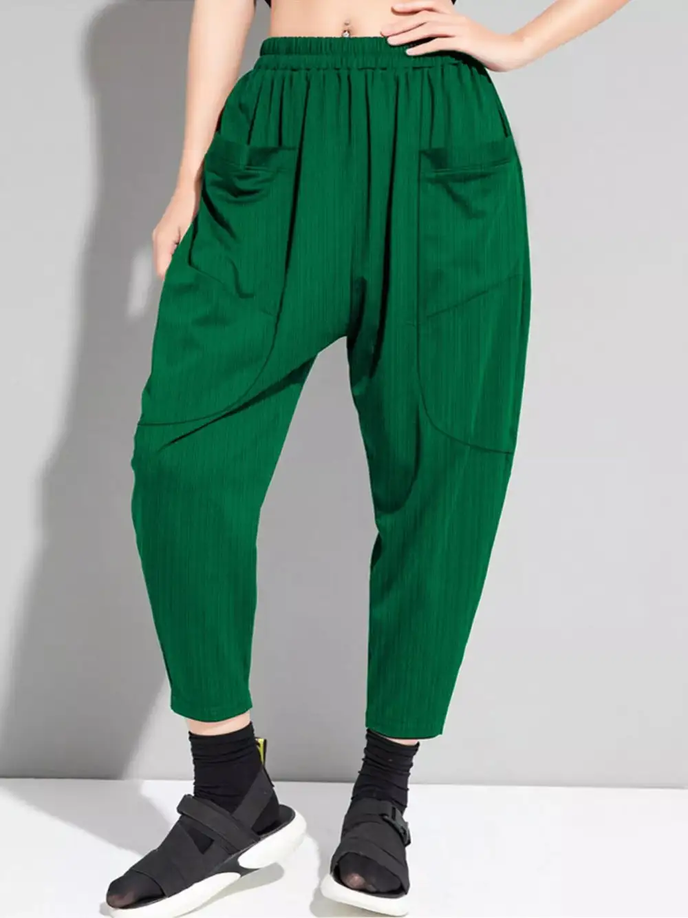 Loose Fit Harem Pants