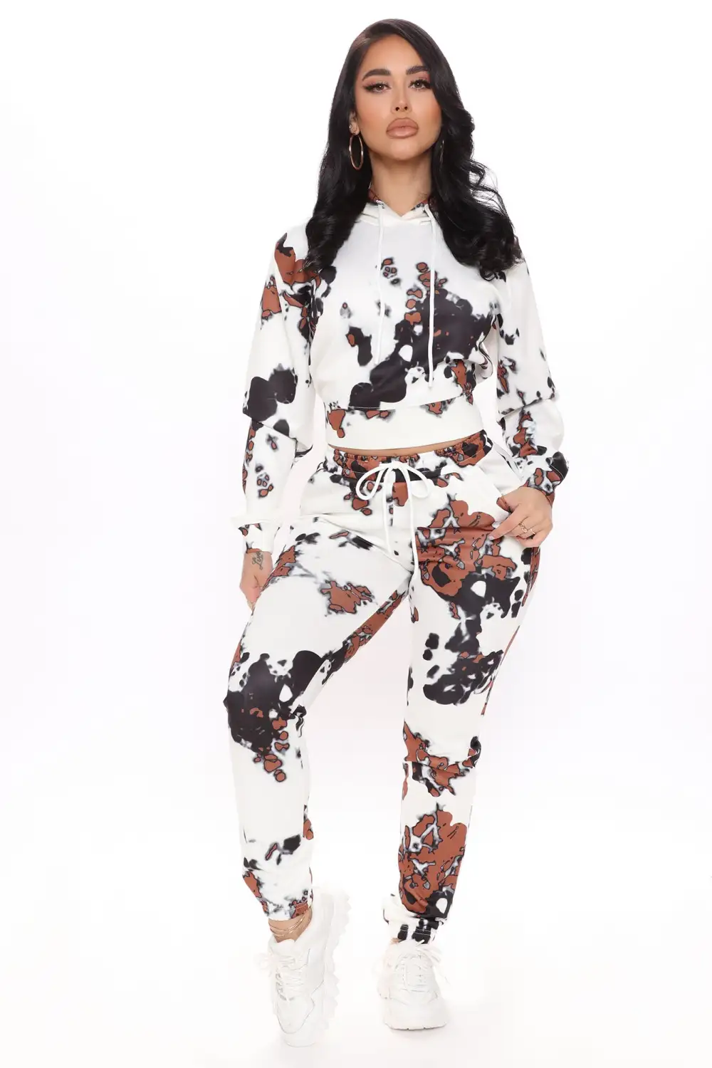 Irresistible Love Jogger Set - Taupe