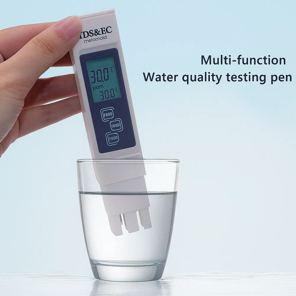 TDS Water Quality Tester Pen for Drinking Water, High Precision Mineral Test Meter, Multifunctional Home Testing Pen