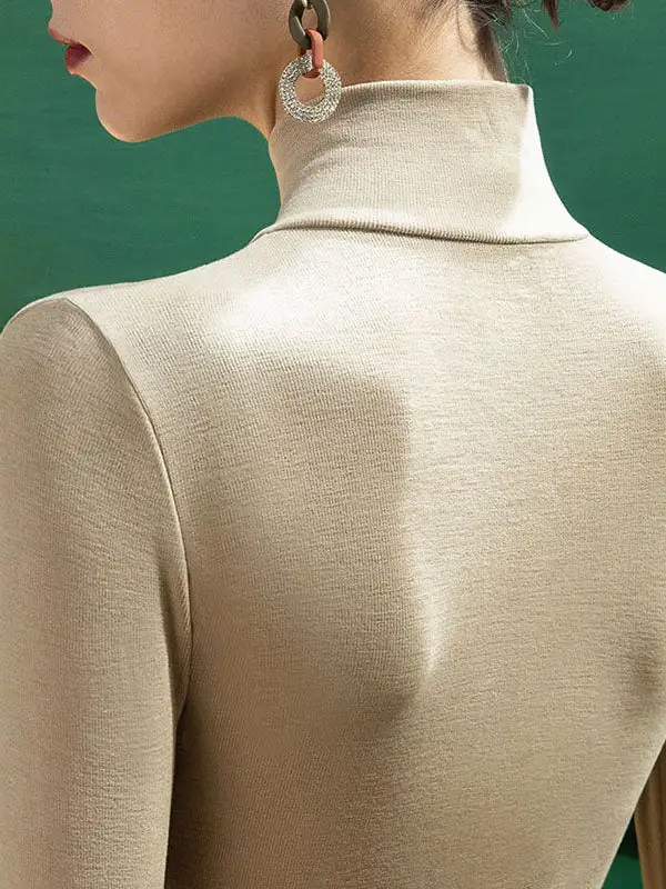 Long Sleeve Slim Fit V-Neck T-Shirt