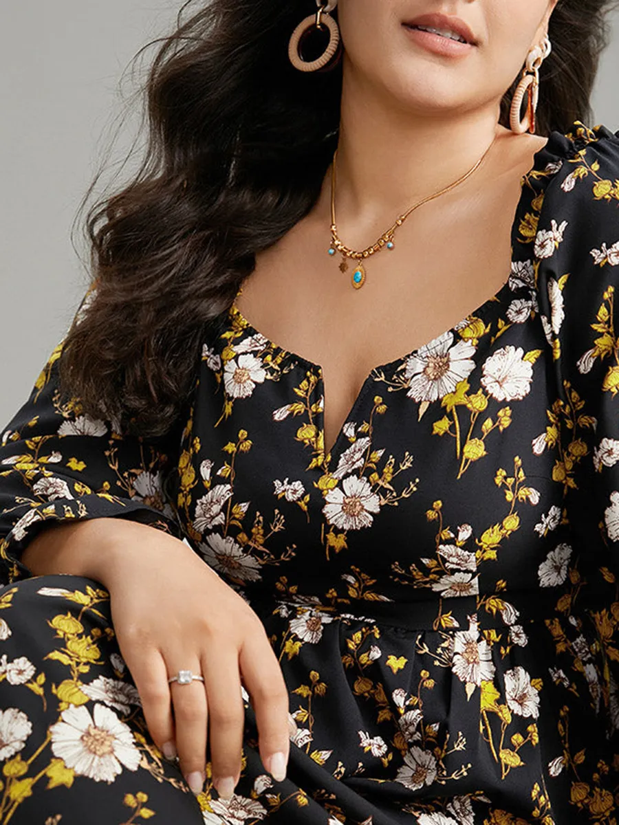 Elegant Premium Waist Slimming Dress With Pockets