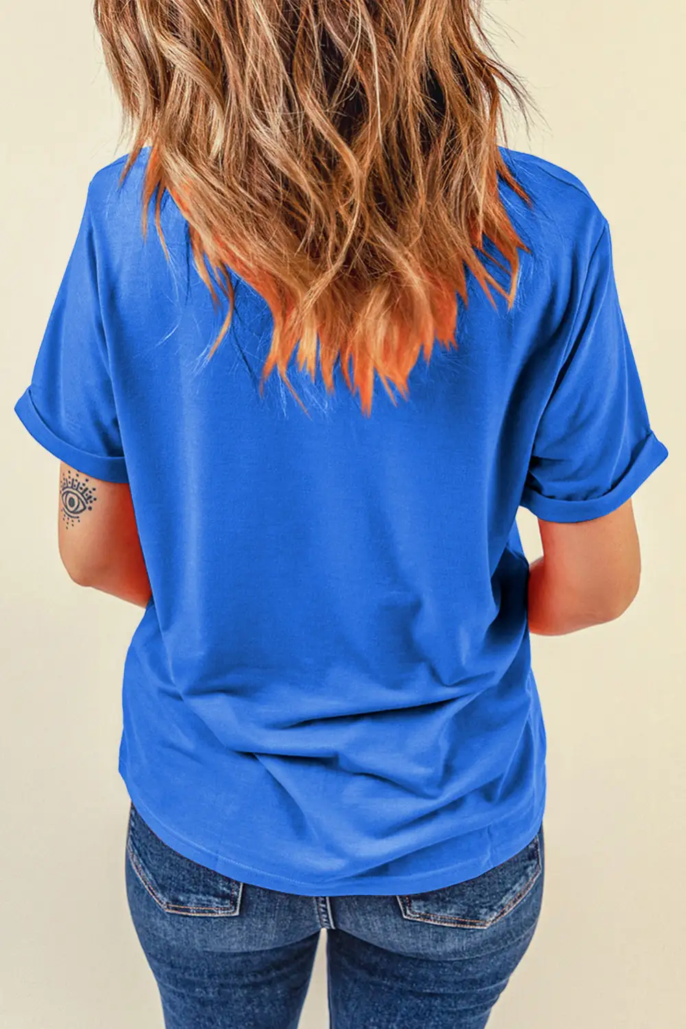 Airy Stripe Casual Tee