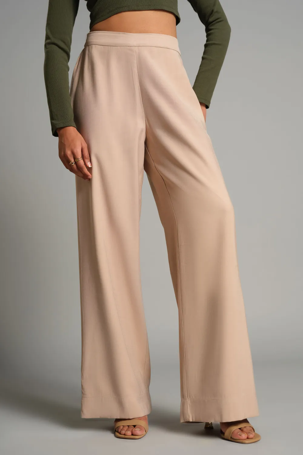 Work Wear Plain Pants