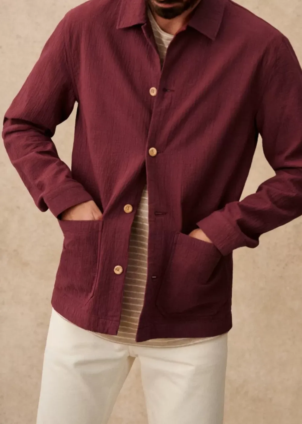 Tim Coton Texture Jacket