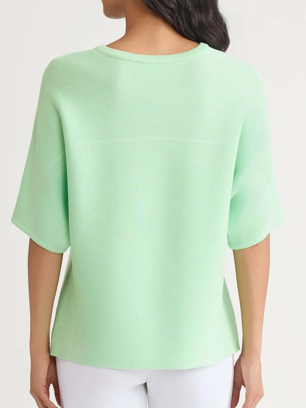 Round Neck Half Sleeved Tunic