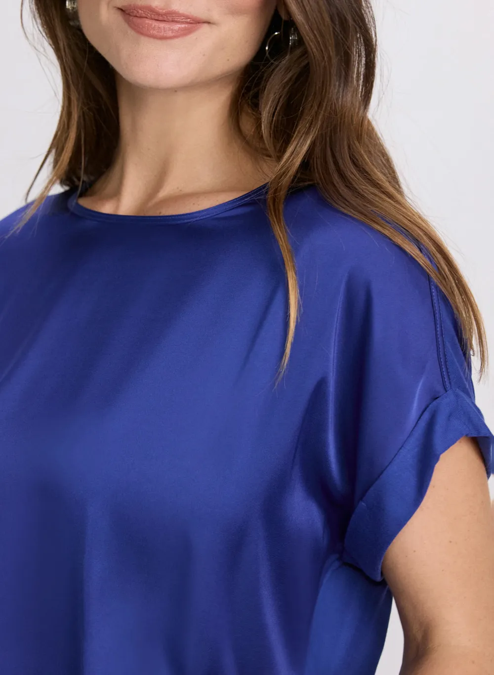 Elegant Satin Blouse