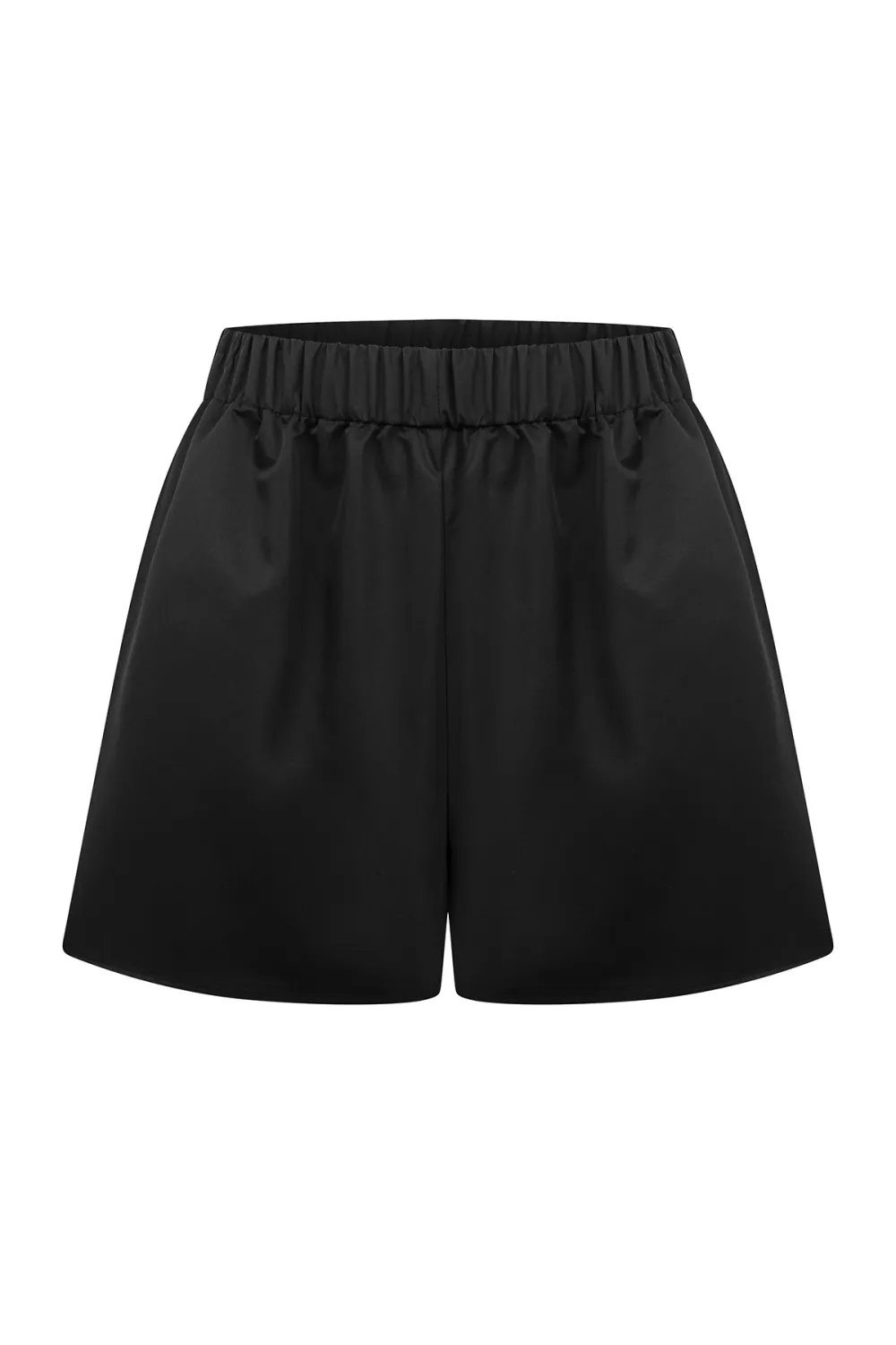 Elasticated Short-Black