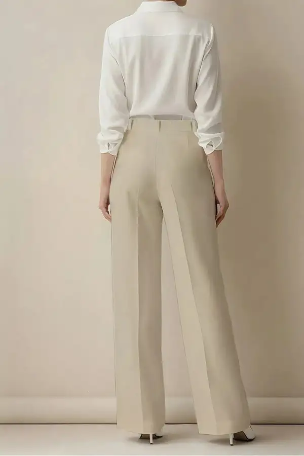 Easygoing High Waisted Wide Leg Pants