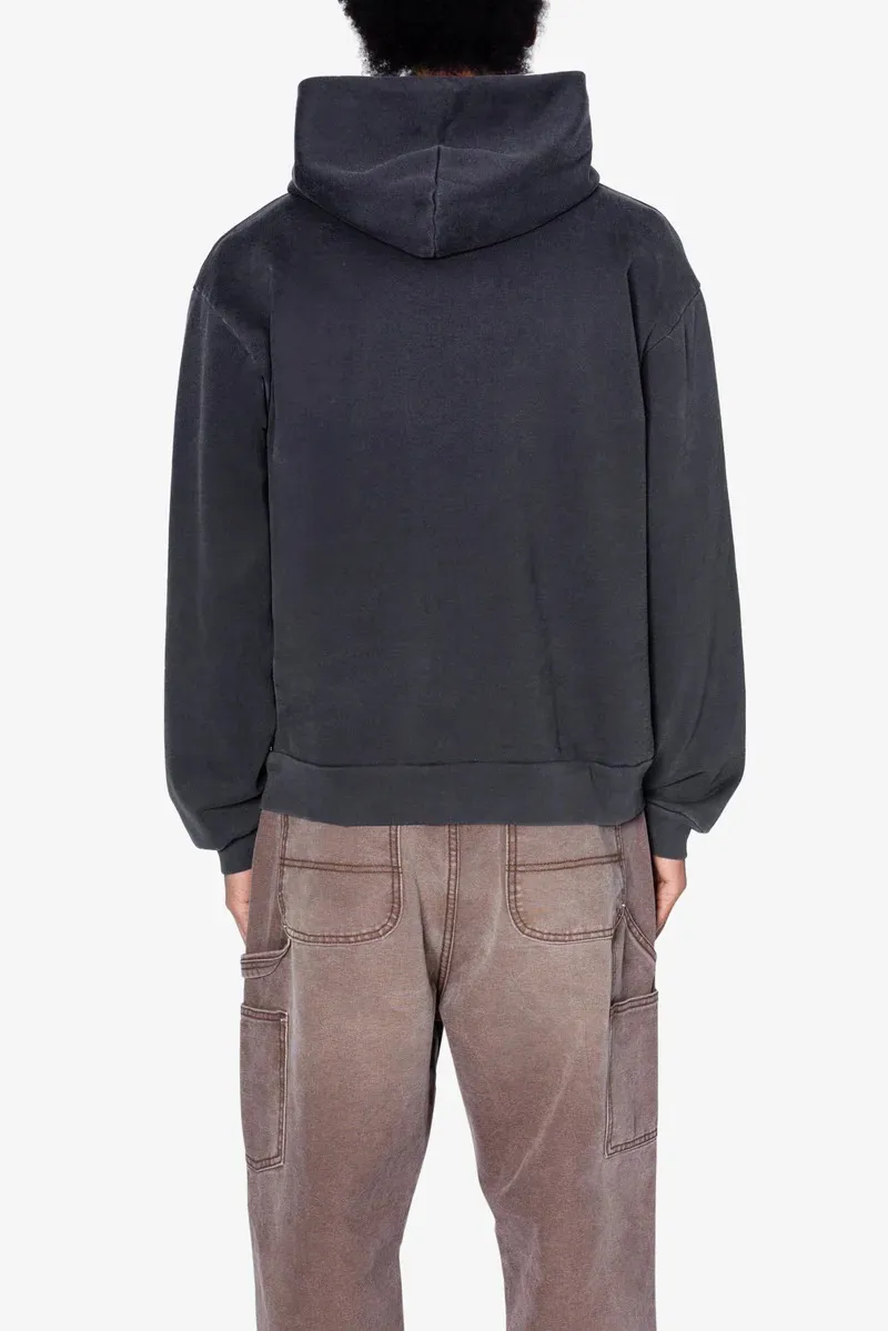 DARK GRAY GRAPHIC HOODIE