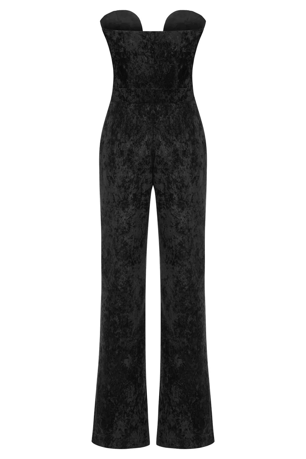 Strapless Jumpsuit-Black
