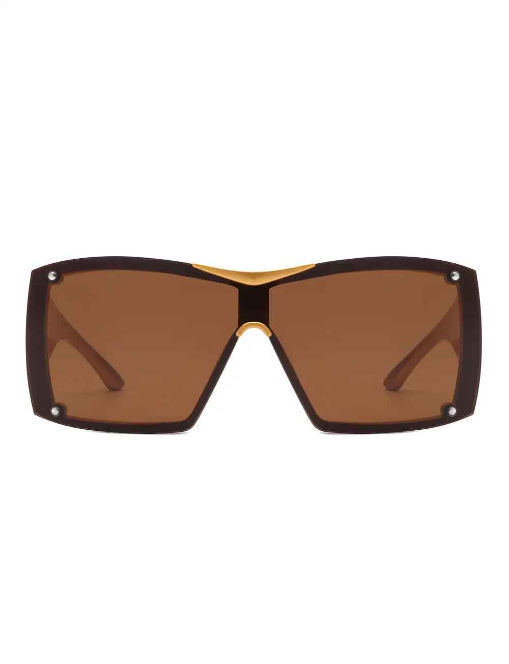 Square Round Frame Sunglasses