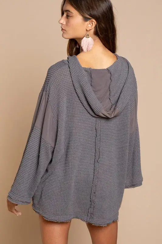 Kelley Brynn Oversized Bell Sleeve Fit Sweater Top | URBAN ECHO SHOP