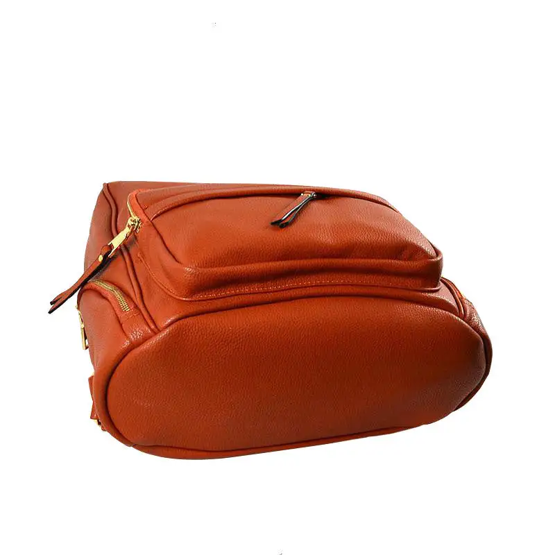 Shoulder Vegan Leather Backpack