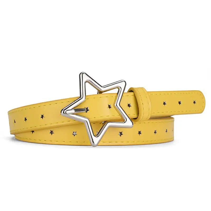Pastel Star Buckle Belt