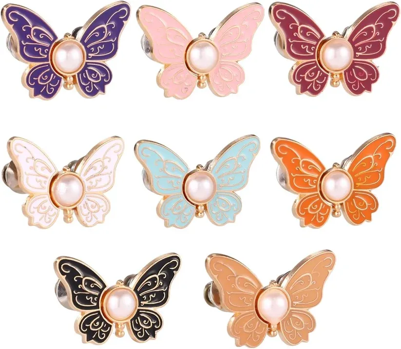 8 butterfly-shaped straps for tightening the waist