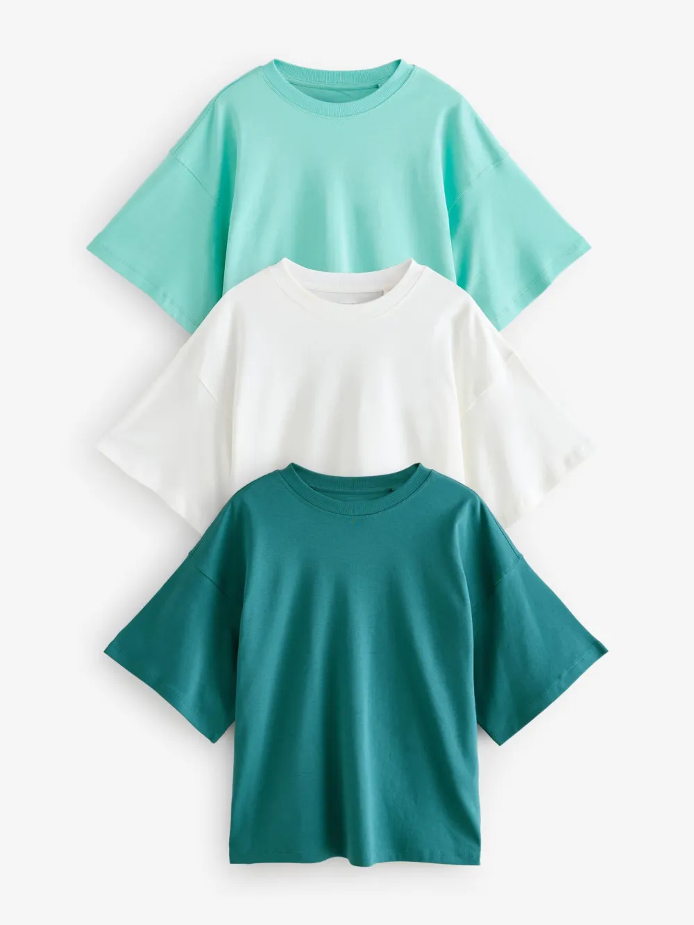 Oversized Relaxed Fit Heavyweight Crew Neck T-Shirt