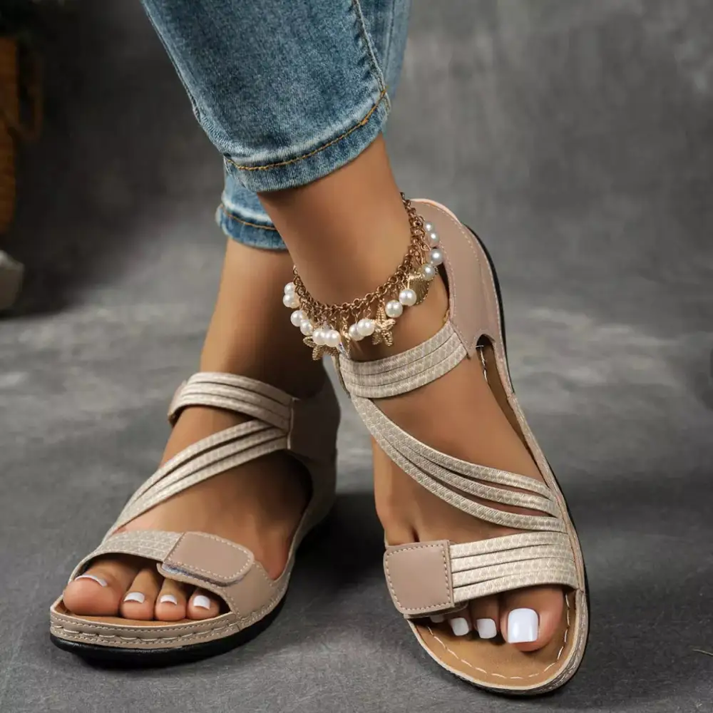 Everyday Wedge Open Sandals