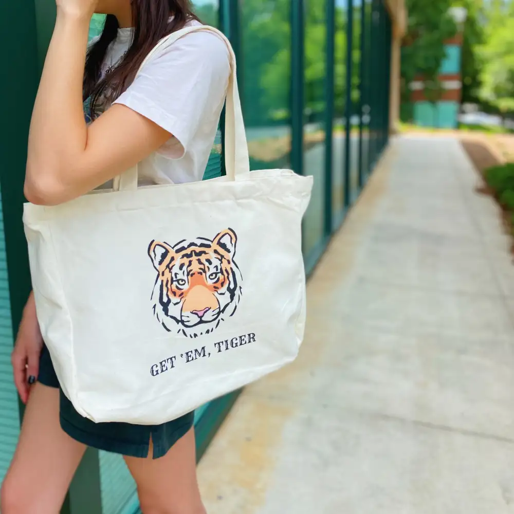 Roomy Canvas Crossbody Bag