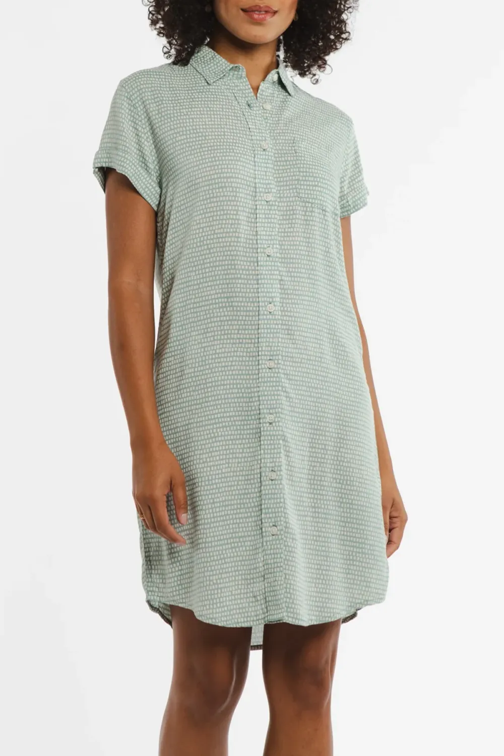 The Loren Shirt Dress