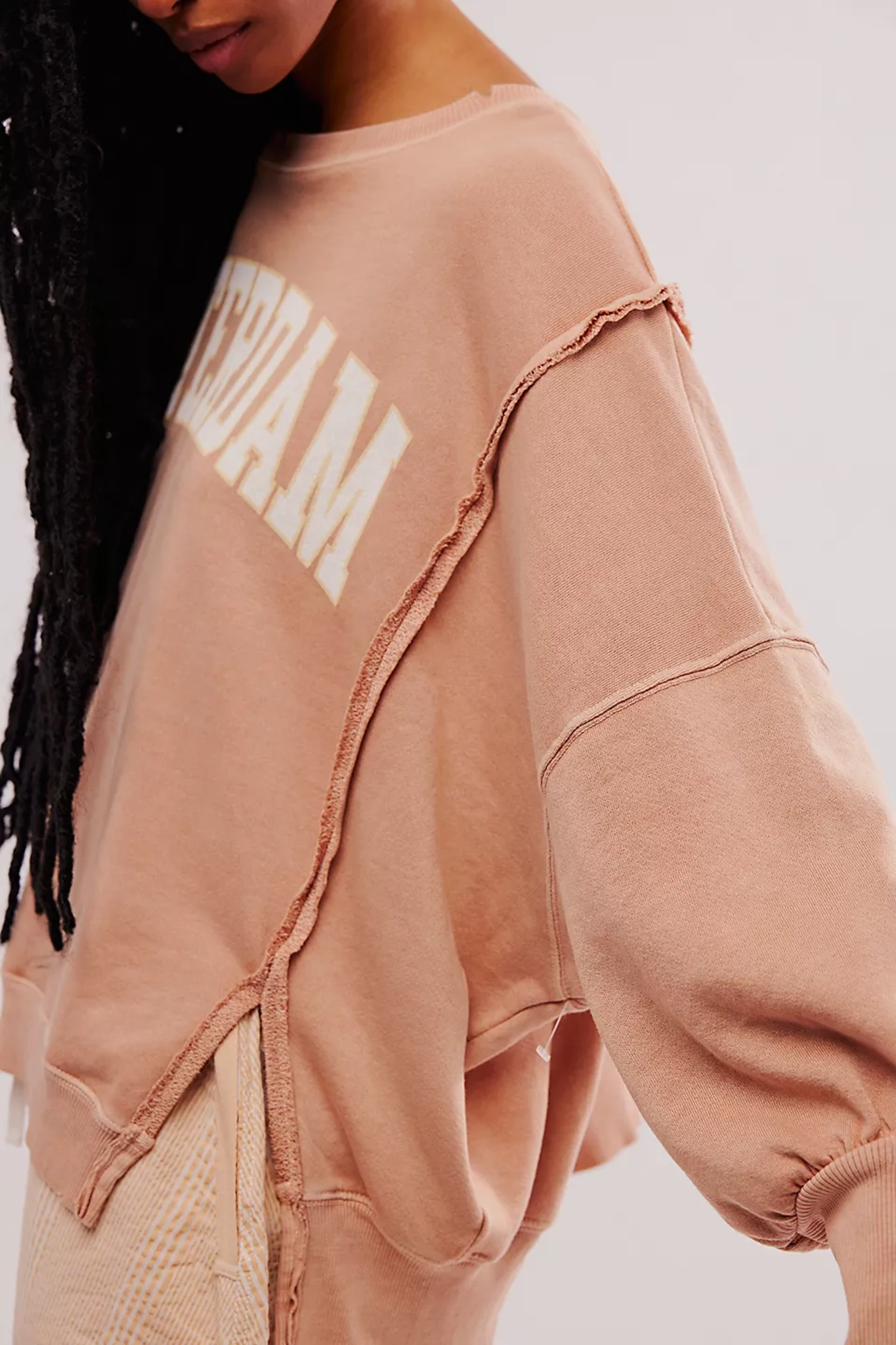 Oversized Graphic Print Sweatshirt