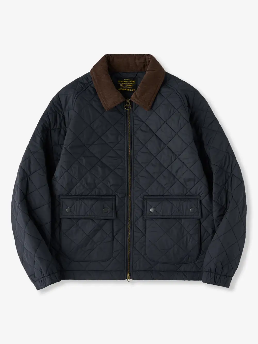 Men'S Corduroy Quilted Field Jacket