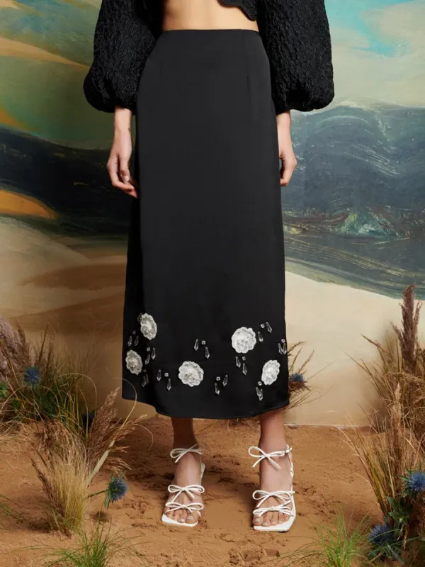 Desert Hearts Midi Skirt