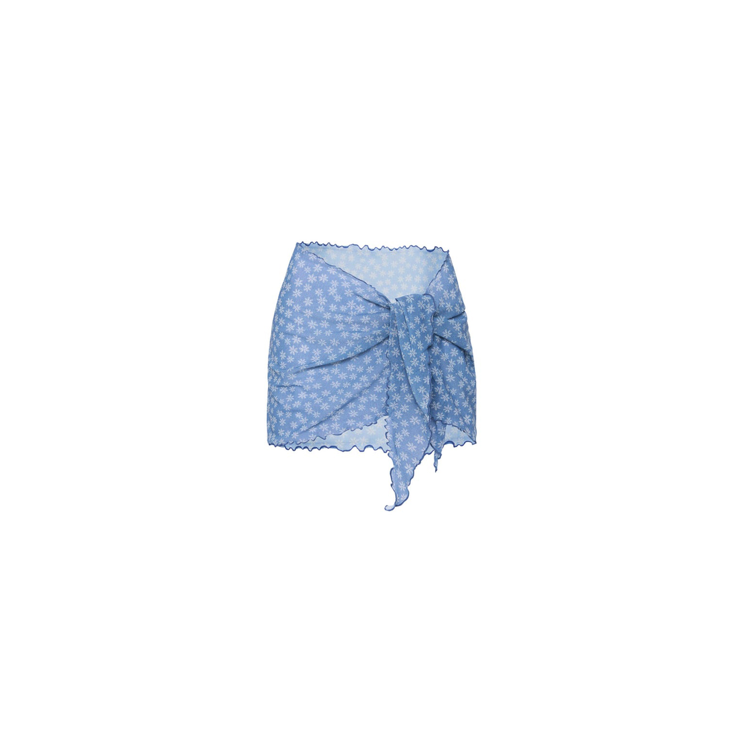 MINI MESH SARONG - DAISY DENIM