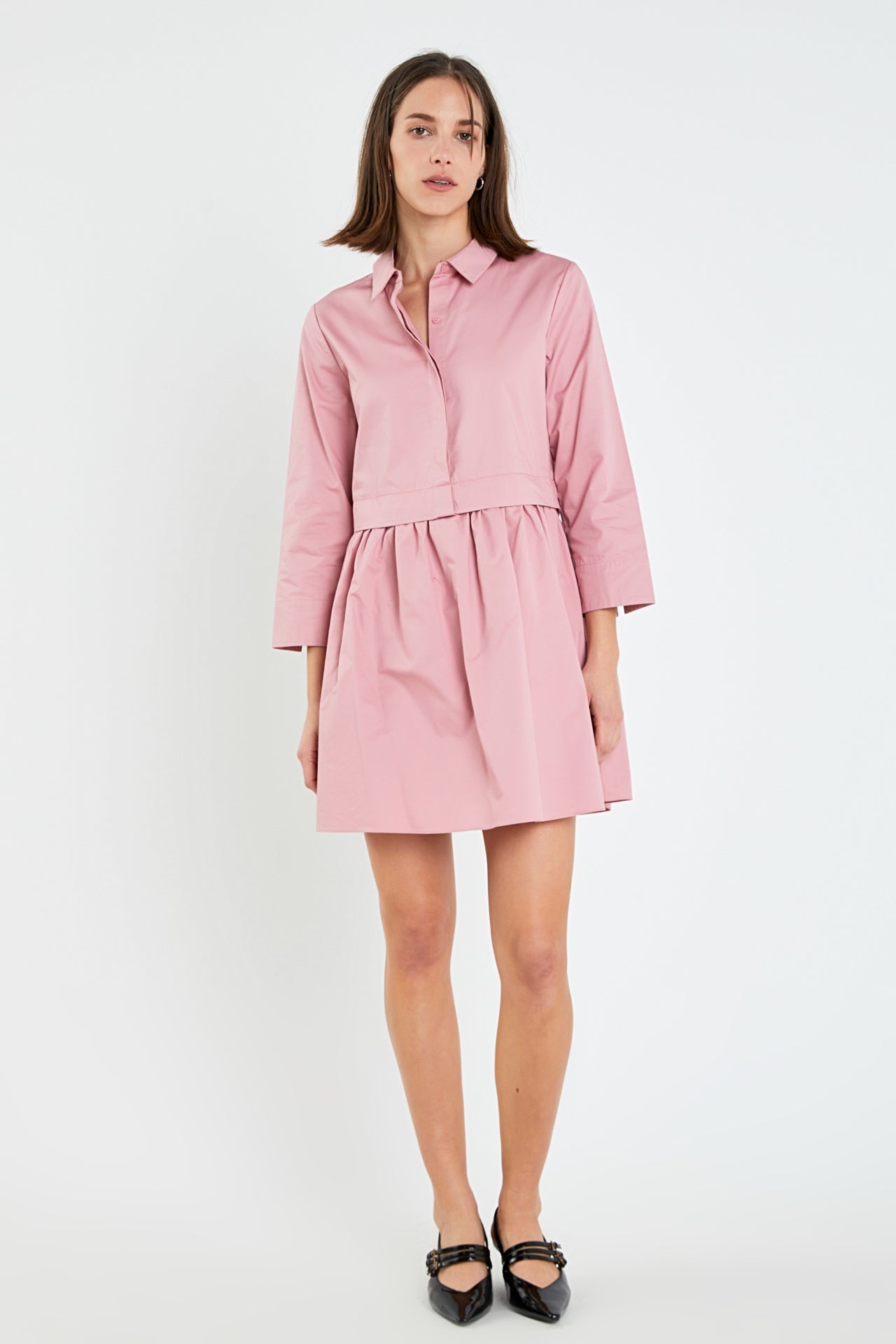 Mini Shirt Dress