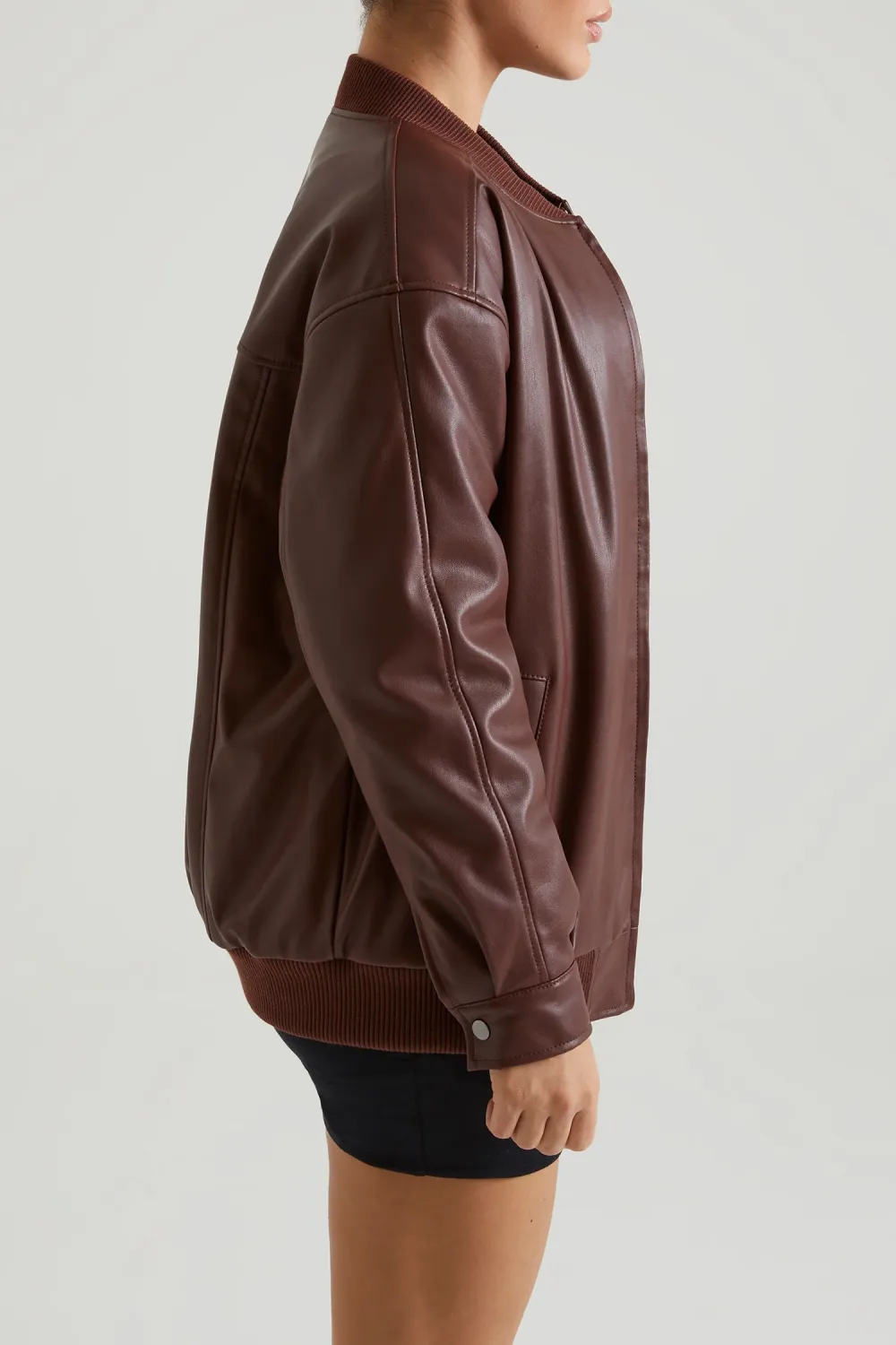 Fashionable Layered Loose Maple Leaf Jacket