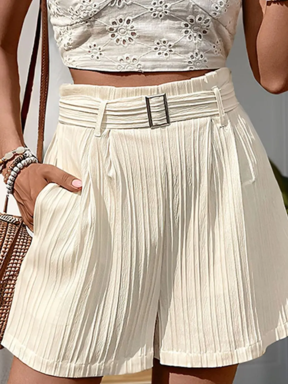 Lounge Simple Pocket Detail Shorts