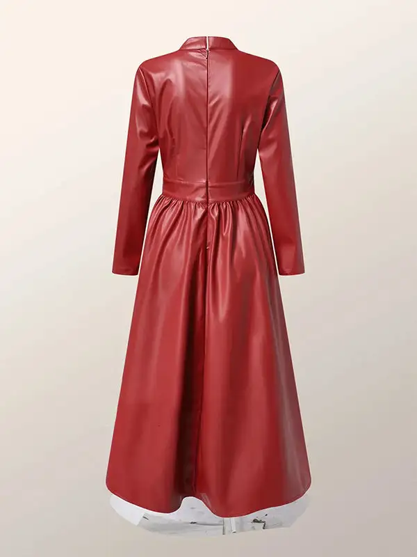 Hollow Long Neck Maxi Dress