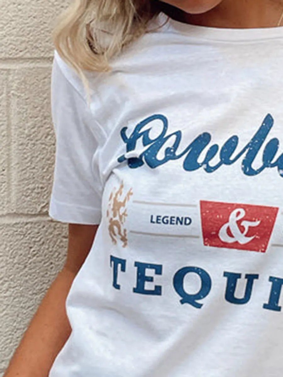 Cowboys & Tequila Graphic Tee