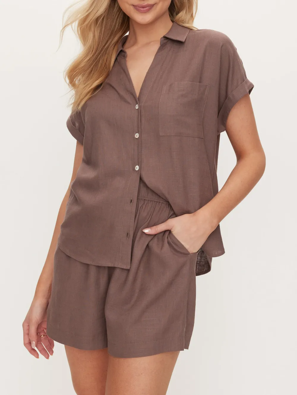 Casual Style Short Sleeve Shirt