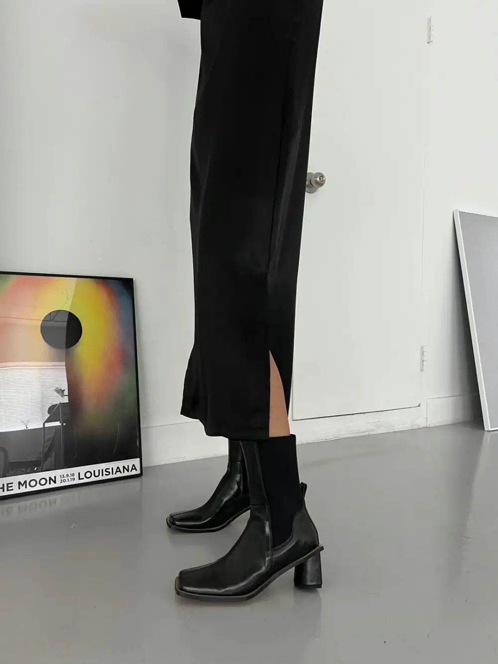 Versatile Structured Faux Leather Everyday Boots