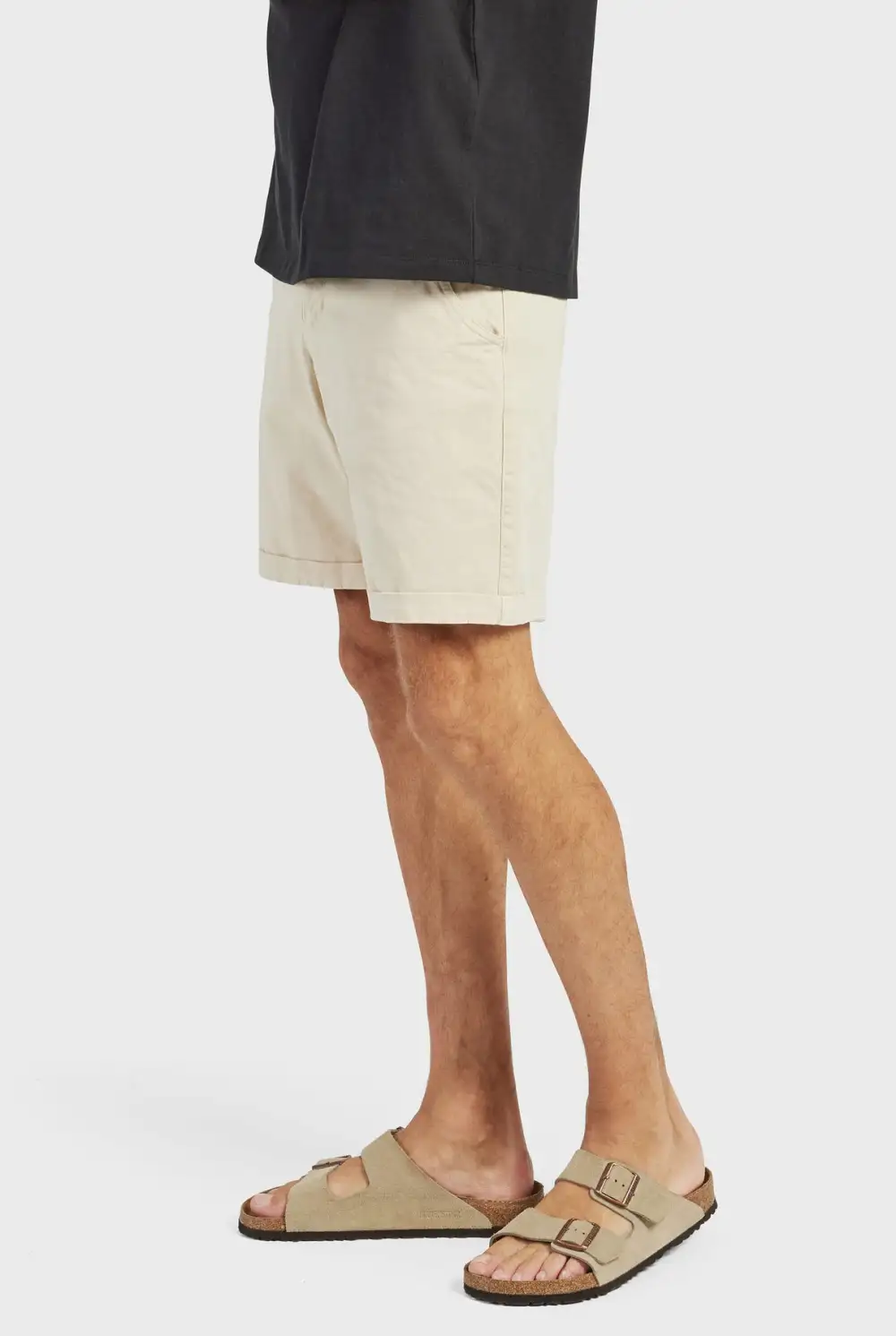 Cooper Chino Short- Charcoal
