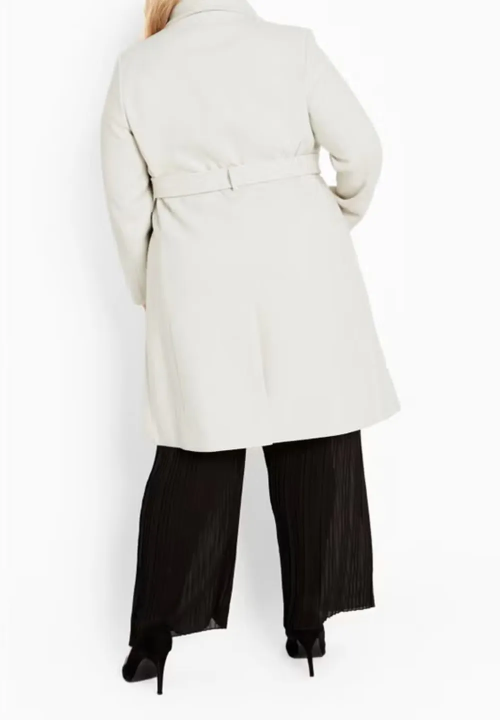 Solid Color Lapel Jacket