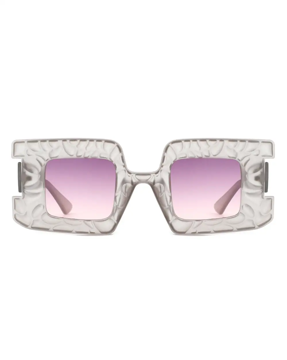 Square Geometric Frame Sunglasses