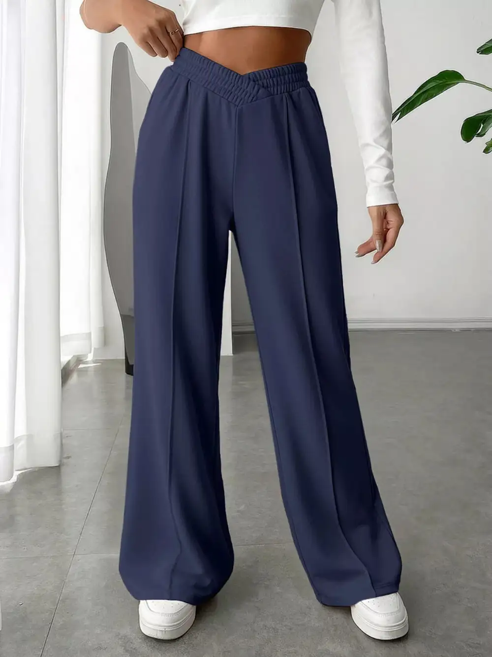 Everyday Wide Leg High Waist Pants